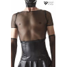 T-shirt en résille noire - Regnes