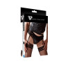 Porte-jarretelles et slip noir - Regnes