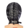 Cagoule BDSM fermée simili cuir - Fetish Tentation