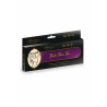 2 liens BDSM satin pourpre - Sweet Caress