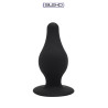 Plug anal The Original Model 2 noir 9,3 cm - SilexD