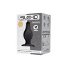 Plug anal The Original Model 2 noir 9,3 cm - SilexD