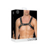 Harnais Buckle Bulldog noir - Ouch!
