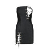 Robe faux cuir amazone Céline - Passion