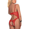 Body rouge ouvert - Paris Hollywood