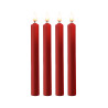 4 bougies SM rouges Large - Ouch!