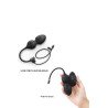 Love balls télécommandées noires - Dorcel
