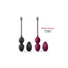 Love balls télécommandées noires - Dorcel