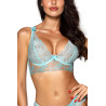Soutien-gorge dentelle bleu V-10121 - Axami