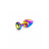 Plug bijou arc-en-ciel S - Litolu