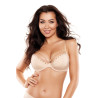 Soutien-gorge push-up beige V-10341 - Axami