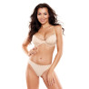 Soutien-gorge push-up beige V-10341 - Axami