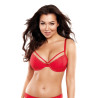 Soutien-gorge push-up rouge V-10351 - Axami