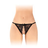 Culotte ouverte Zoé noire - Fashion Secret