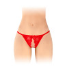 Culotte ouverte Zoé rouge - Fashion Secret