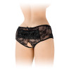 Culotte ouverte noire Amanda - Fashion Secret