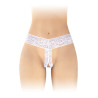 String ouvert Anita blanc - Fashion Secret