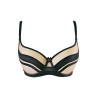 Soutien-gorge tulle noir V-10491 - Axami