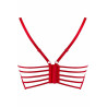 Soutien-gorge dentelle rouge V-9691 - Axami