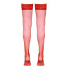 Bas autofixants rouge - Cotelli Legwear
