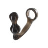 Stimulateur de prostate et cockring gris