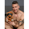 Ours en peluche en tenue Bondage