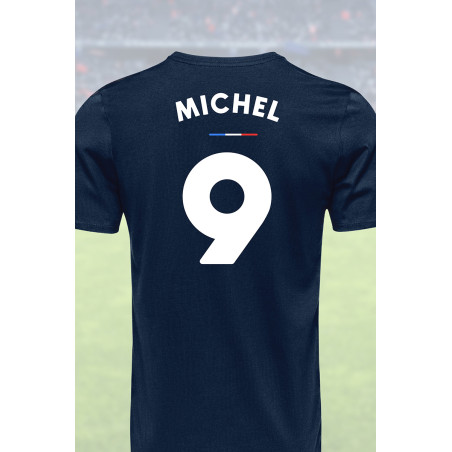 Tee shirt joueur 9 Jacquie & Michel